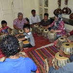 Shri Govind Kalsekar Giving Tabla Lessons