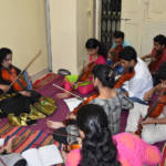 Mrs. Shalaka Deshpande Giving violin Lessons